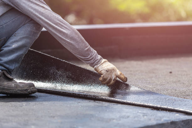 Professional Interior Drainage System technician working in Silverdale, PA